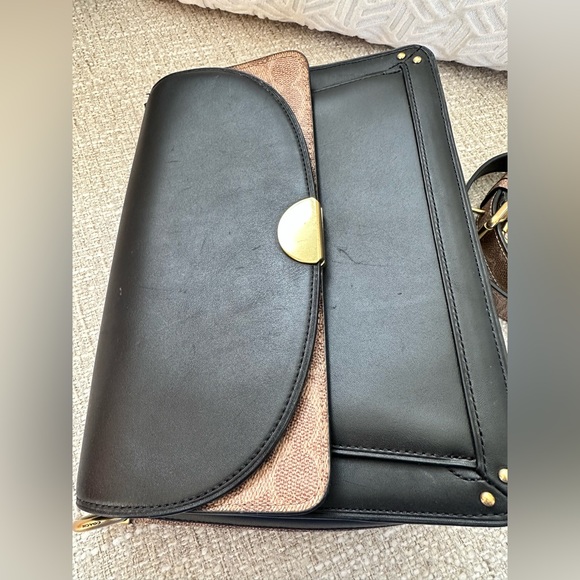 COPY - Coach Dreamer Shoulder Bag in Signatura Canvas - Picture 5 of 9